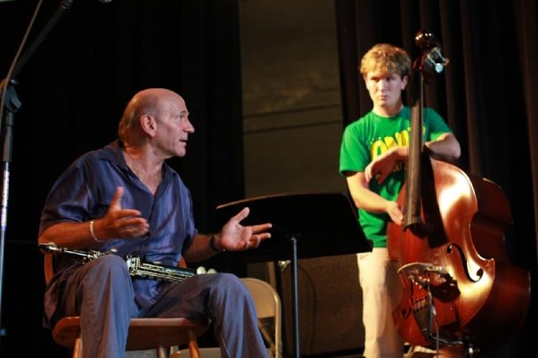Dave Liebman Workshop.  Photo by Ben Kimmerle.