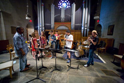 Combo Rehearsal.  Photo by Antonio Monteiro.